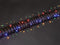 Wega LED, lichtslinger, 12 m, 80 leds, veelkleurig, groene kabel, voor binnen en buiten, 24 V