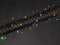 Wega LED, lichtslinger, 12 m, 80 leds, veelkleurig, groene kabel, voor binnen en buiten, 24 V