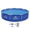 Wehncke Frame Pool 360x76 cm Blauw