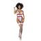 Bretels Mapalé S/M Wit Rood