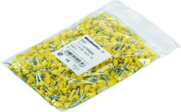 Weidmüller 1139070000 Dubbele adereindhulzen 0.34 mm² Deels geïsoleerd Turquoise 500 stuk(s)