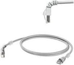 Weidmüller 1233160005 RJ45 Netwerkkabel, patchkabel CAT 6A S/FTP 0.50 m Grijs UL gecertificeerd 1 stuk(s)