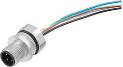Weidmüller 1861160000 Sensor/actuator steekconnector M12 Aantal polen: 4 Stekker, inbouw 1 stuk(s)