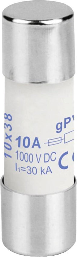 Weidmüller 2783230000 FUSE 10X38 10A 1000 VDC GPV Buiszekering (Ø x l) 10.3 mm x 38 mm 10 A 1000 V/DC Inhoud 10 stuk(s)