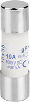Weidmüller 2783230000 FUSE 10X38 10A 1000 VDC GPV Buiszekering (Ø x l) 10.3 mm x 38 mm 10 A 1000 V/DC Inhoud 10 stuk(s)