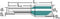 Weidmüller 9026050000 Adereindhulzen 0.25 mm² Deels geïsoleerd Lichtblauw 500 stuk(s)