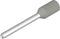 Weidmüller 9028240000 Adereindhulzen 0.14 mm² Deels geïsoleerd Grijs 500 stuk(s)
