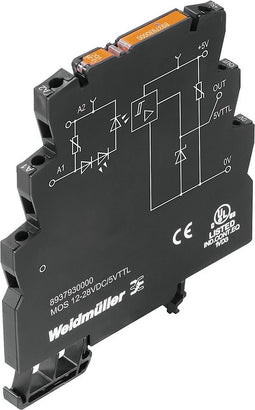 Weidmüller Halfgeleiderrelais 8937930000 0.05 A Schakelspanning (max.): 5 V/DC 1 stuk(s)