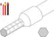 Weidmüller PZ 10 SQR 1445080000 Krimptang Adereindhulzen 0.14 tot 10 mm²