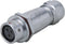 Weipu SF1211/S3 I Ronde connector Koppeling, recht Totaal aantal polen: 3 Serie (ronde connectors): SF12 1 stuk(s)