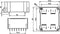 Weiss Elektrotechnik 83/234 Printtransformator 1 x 230 V 2 x 9 V/AC 6 VA 333 mA