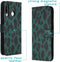 iMoshion Hoesje Geschikt voor Huawei P30 Lite Hoesje Met Pasjeshouder - iMoshion Design Softcase Bookcase - Zwart / Meerkleurig / Groen / Green Leopard