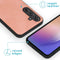 iMoshion Hoesje Geschikt voor Samsung Galaxy A55 Hoesje Met Pasjeshouder - iMoshion Uitneembare 2-in-1 Luxe Bookcase - Roze