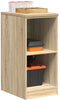 vidaXL - Garagekast - 40x51x85 - cm - massief - grenenhout - sonoma - eikenkleurig