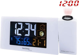 Wekker radio gestuurd - Projectie tijd - Datum - Temperatuur - Luchtvochtigheid - Technoline WT 537