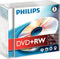 1x5 Philips DVD+RW 4,7GB 4x JC