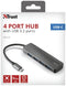 Trust 23328 - USB-C naar USB-A Hub - 4 poorten 5 Gbps - Grijs