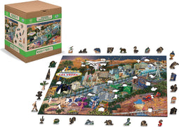 Welcome to Las Vegas (1010 stukjes) - houten puzzel