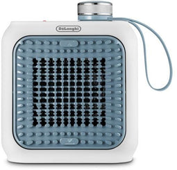 DeLonghi HFX10B03.LB - Ventilatorkachel - Keramisch verwarmingselement 360W - Blauw/Wit