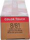 Wella Professionals Color Touch - Haarverf - 8/81 Rich Naturals - 60ml