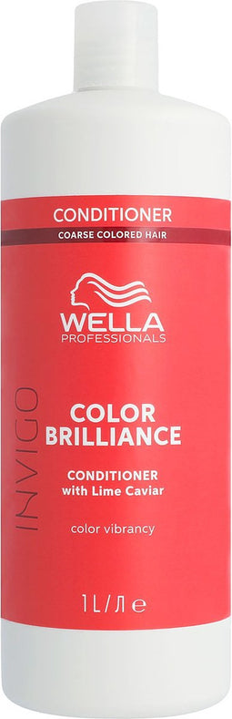 Wella Professionals Invigo Color Brilliance Conditioner Gekleurd & Dik Haar - 1000 ml - Gekleurd & dik haar