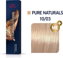 Wella Professionals Koleston Perfect Me+ - Haarverf - 10/03 Pure Naturals - 60ml