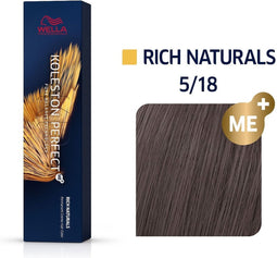 Wella Professionals Koleston Perfect Me+ - Haarverf - 5/18 Rich Naturals - 60ml