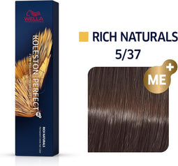 Wella Professionals Koleston Perfect Me+ - Haarverf - 5/37 Rich Naturals - 60ml