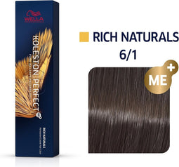 Wella Professionals Koleston Perfect Me+ - Haarverf - 6/1 Rich Naturals - 60ml