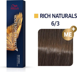 Wella Professionals Koleston Perfect Me+ - Haarverf - 6/3 Rich Naturals - 60ml