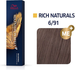 Wella Professionals Koleston Perfect Me+ - Haarverf - 6/91 Rich Naturals - 60ml