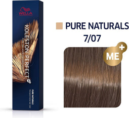 Wella Professionals Koleston Perfect Me+ - Haarverf - 7/07 Pure Naturals - 60ml