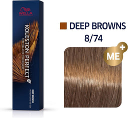 Wella Professionals Koleston Perfect Me+ - Haarverf - 8/74 Deep Browns - 60ml