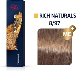 Wella Professionals Koleston Perfect Me+ - Haarverf - 8/97 Rich Naturals - 60ml