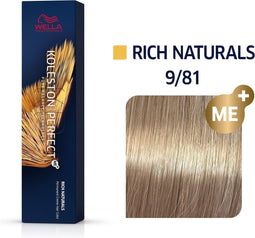 Wella Professionals Koleston Perfect Me+ - Haarverf - 9/81 Rich Naturals - 60ml