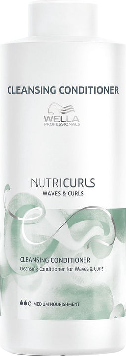 Wella Professionals - NUTRI CURLS - Nutricurls Clean Conditioner - Conditioner voor krullend- of pluizend haar - 1L.