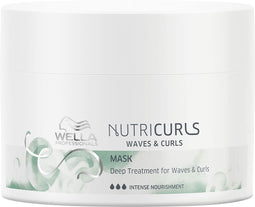 Wella Professionals - NUTRI CURLS - Nutricurls Mask - Haarhersteller voor krullend- of pluizend haar - 150ML.