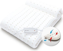 Wellcare WE-167 UBHD XL elektrische warmte deken 1-persoons COSY | 90 x 200 cm | 4D DWF technologie | Extra voetenwarmte