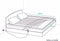 Wellcare WE-167OBHD 2-in-1 elektrische warmte boven en onderdeken | 4D DWF technologie | 140 x 200 cm
