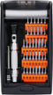 WELLCUT WC-MPS38U MULTIFUNCTIONELE SCHROEVENDRAAIER BITSET + VERLENGSTUK | ANTI-SLIP HANDVAT | OPEN MAX KOFFER | 38-DELIG