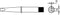Weller 4CT6E8-1 Soldeerpunt Beitelvorm, recht Grootte soldeerpunt 7 mm Inhoud: 1 stuk(s)