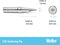 Weller 4ETA-1 - Soldeerpunt voor WE 1010 - Beitelvorm - Breedte 1,6 mm - Dikte 0,7 mm