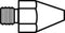 Weller DS 113HM Soldeer zuigmond Grootte soldeerpunt 1.2 mm Lengte soldeerpunt: 18 mm Inhoud: 1 stuk(s)