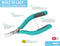 Weller Erem® 2442P Platte tang ESD Plat Gereedschapsstaal