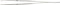 Weller Erem® 5CSA Precisiepincet Punt, gebogen 30°, extra fijn 115.00 mm