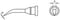 Weller LT-1SLX Soldeerpunt Ronde vorm, lang, gebogen Grootte soldeerpunt 0.4 mm Lengte soldeerpunt: 22 mm Inhoud: 1 stu