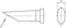 Weller LT-BB Soldeerpunt Ronde vorm, lang, afgeschuind Grootte soldeerpunt 2.4 mm Inhoud: 1 stuk(s)