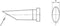 Weller LT-CC Soldeerpunt Ronde vorm, lang, afgeschuind Grootte soldeerpunt 3.2 mm Inhoud: 1 stuk(s)