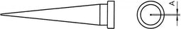Weller LT T Soldeerpunt Conisch Grootte soldeerpunt 0.6 mm Lengte soldeerpunt: 13 mm Inhoud: 1 stuk(s)