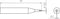 Weller RTM 003 S NW Soldeerpunt Beitelvorm Lengte soldeerpunt: 19 mm Inhoud: 1 stuk(s)